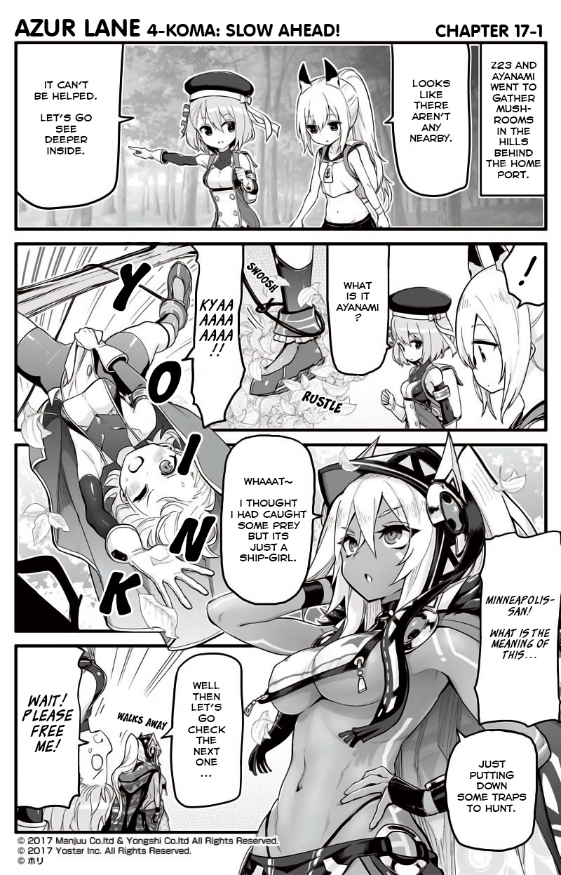 Azur Lane 4-Koma: Slow Ahead - Chapter 17