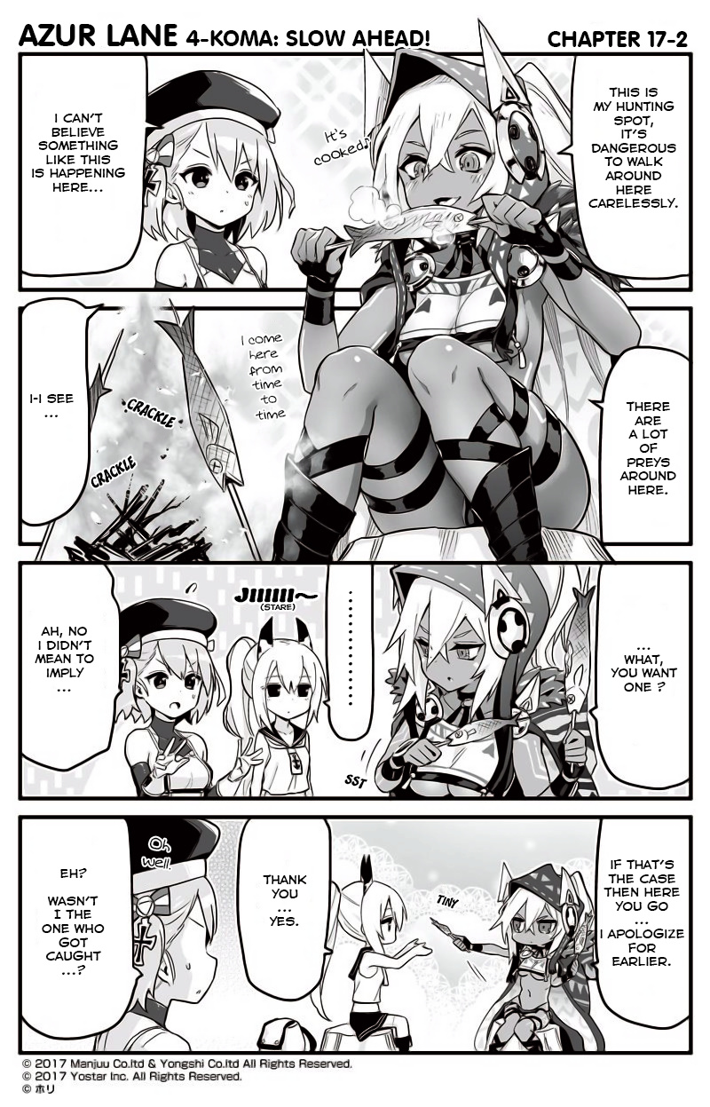 Azur Lane 4-Koma: Slow Ahead - Chapter 17