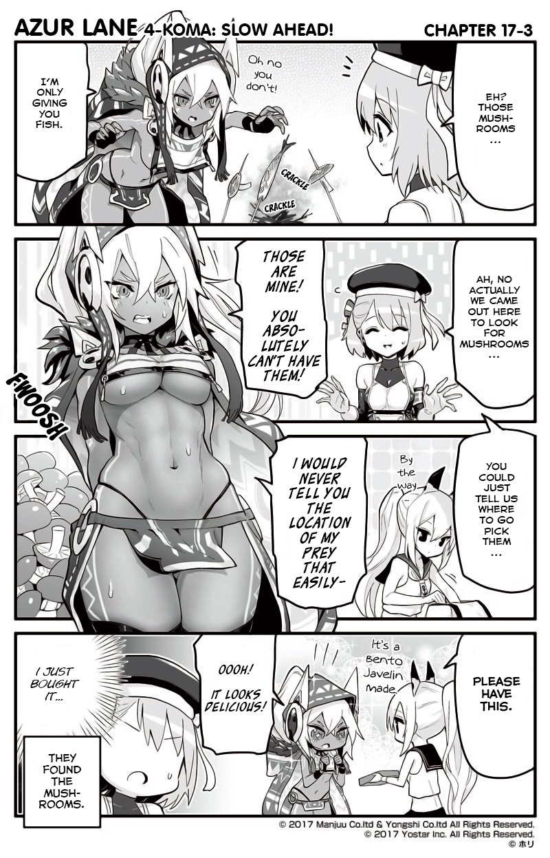 Azur Lane 4-Koma: Slow Ahead - Chapter 17