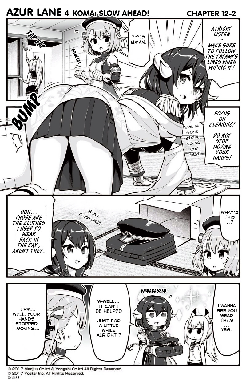 Azur Lane 4-Koma: Slow Ahead - Chapter 12