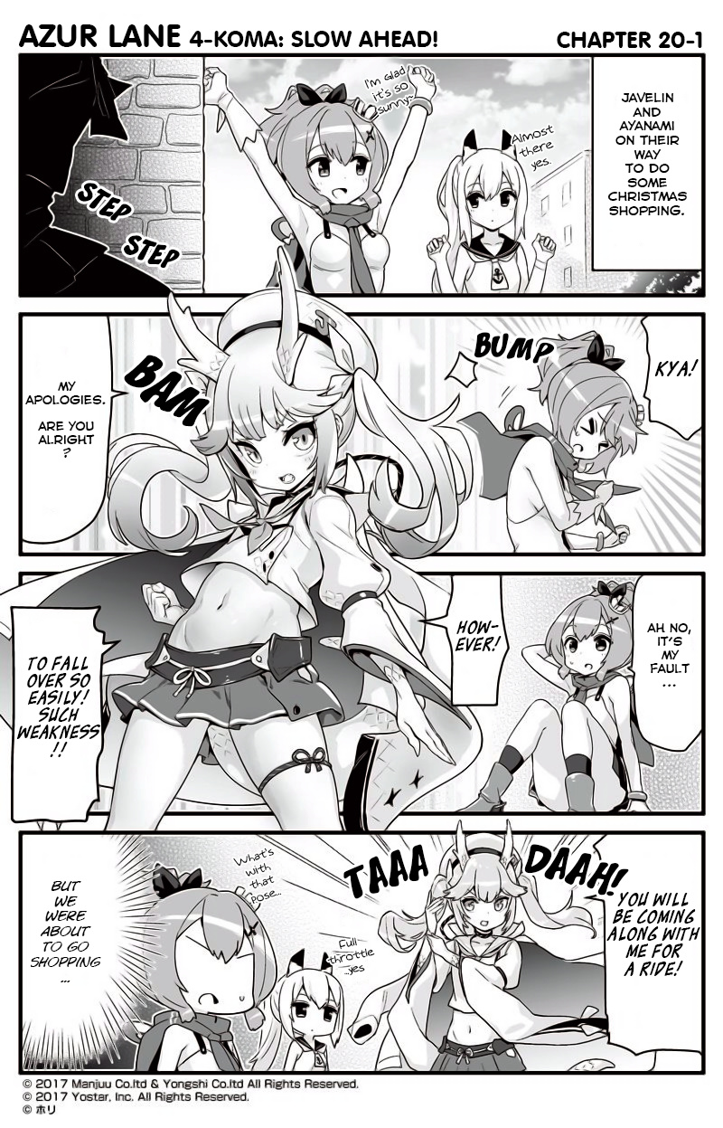 Azur Lane 4-Koma: Slow Ahead - Chapter 20