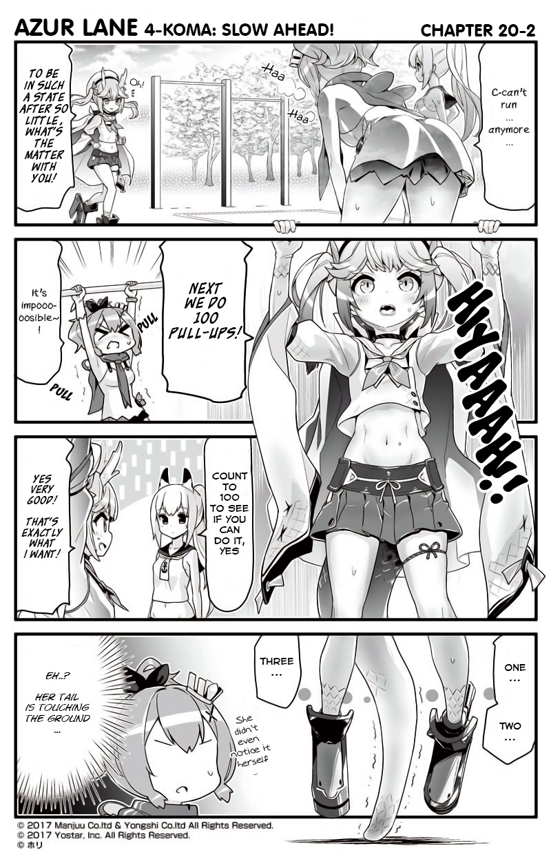 Azur Lane 4-Koma: Slow Ahead - Chapter 20