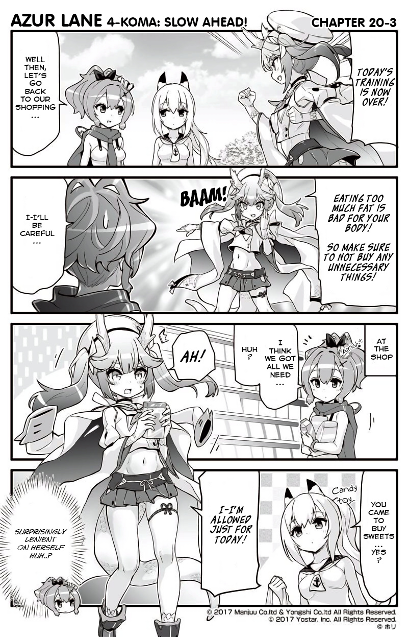 Azur Lane 4-Koma: Slow Ahead - Chapter 20