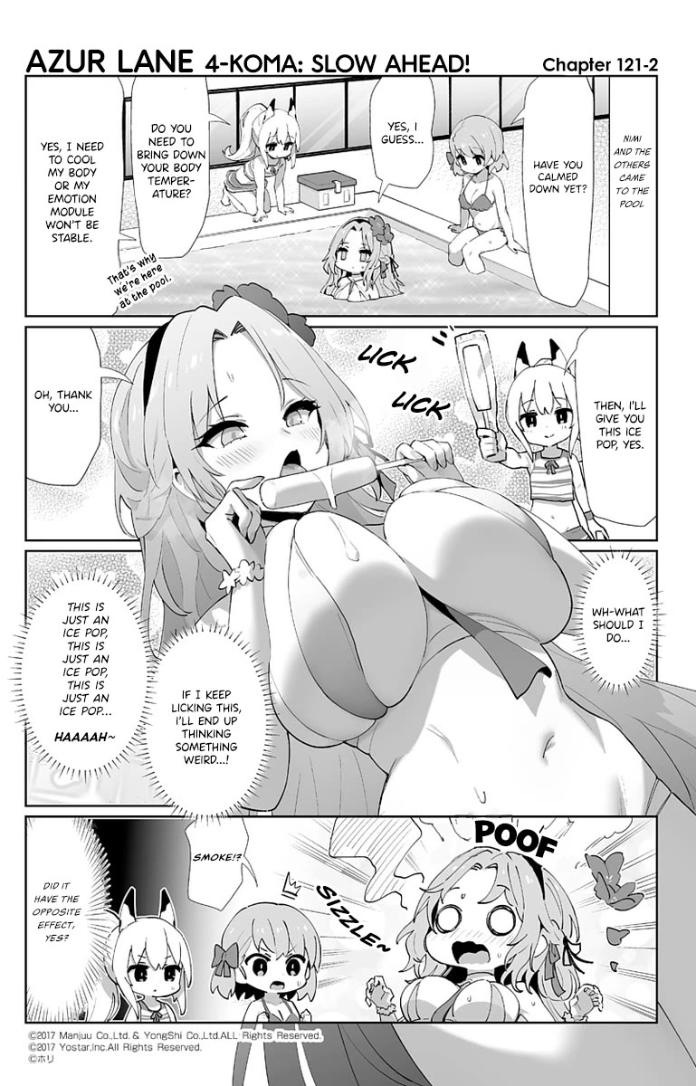 Azur Lane 4-Koma: Slow Ahead - Chapter 121: Alsace