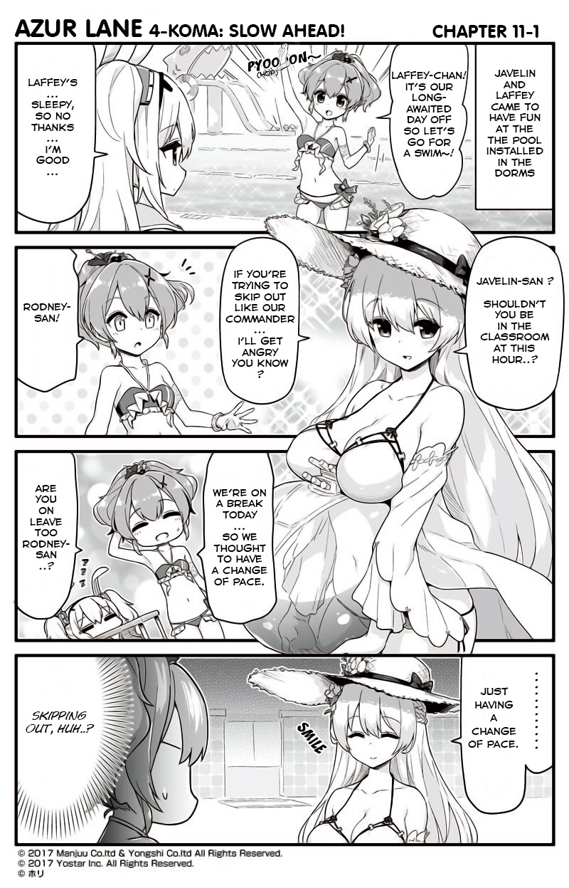 Azur Lane 4-Koma: Slow Ahead - Chapter 11