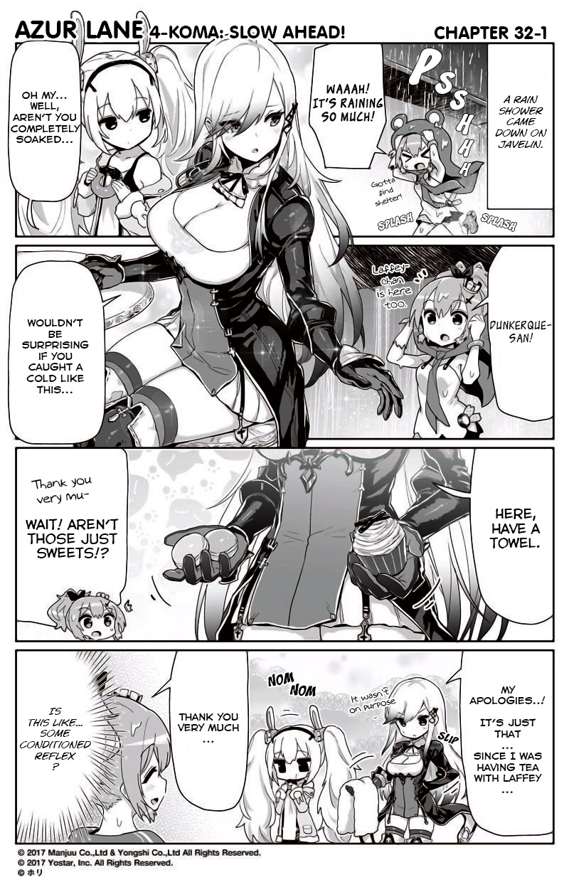 Azur Lane 4-Koma: Slow Ahead - Chapter 32