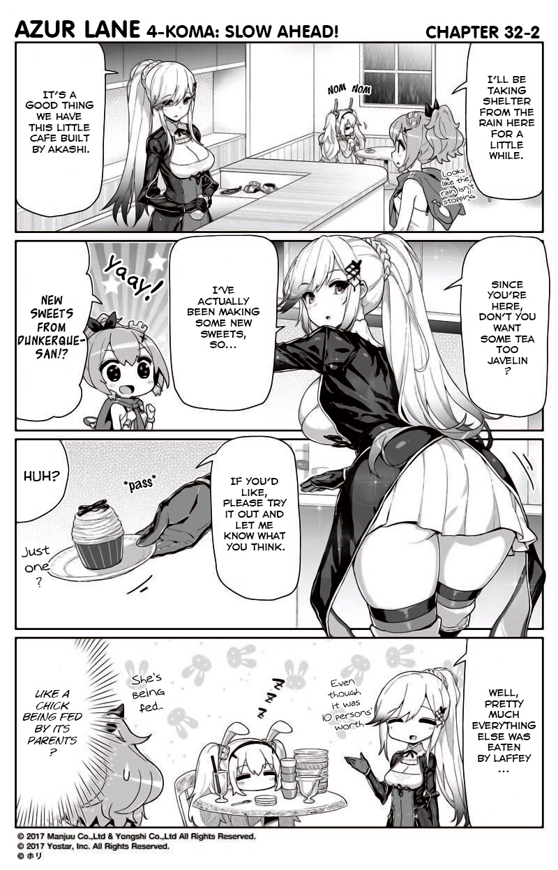 Azur Lane 4-Koma: Slow Ahead - Chapter 32