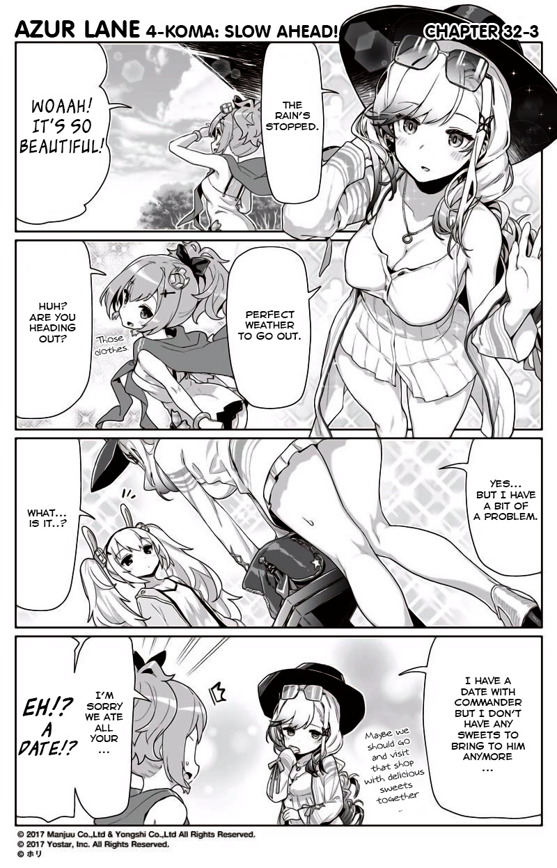 Azur Lane 4-Koma: Slow Ahead - Chapter 32