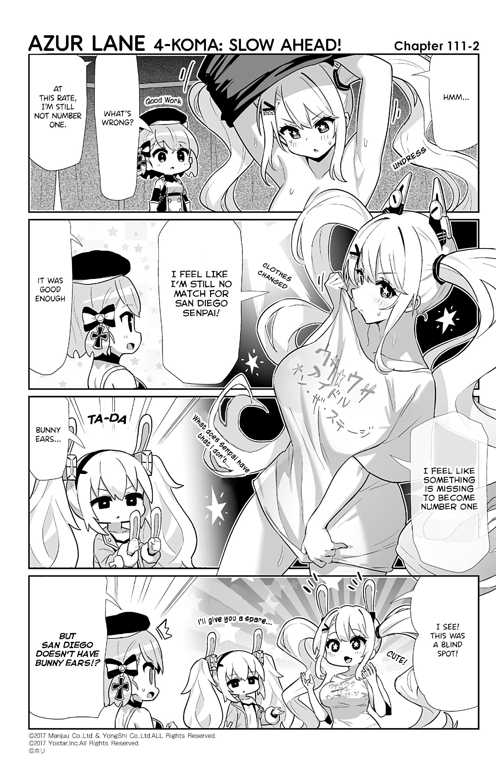 Azur Lane 4-Koma: Slow Ahead - Chapter 111: Guam