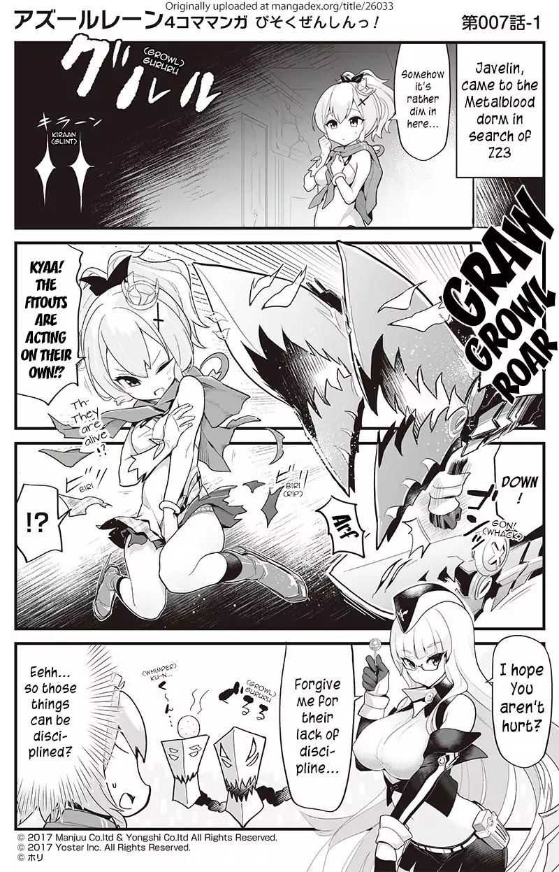 Azur Lane 4-Koma: Slow Ahead - Chapter 7