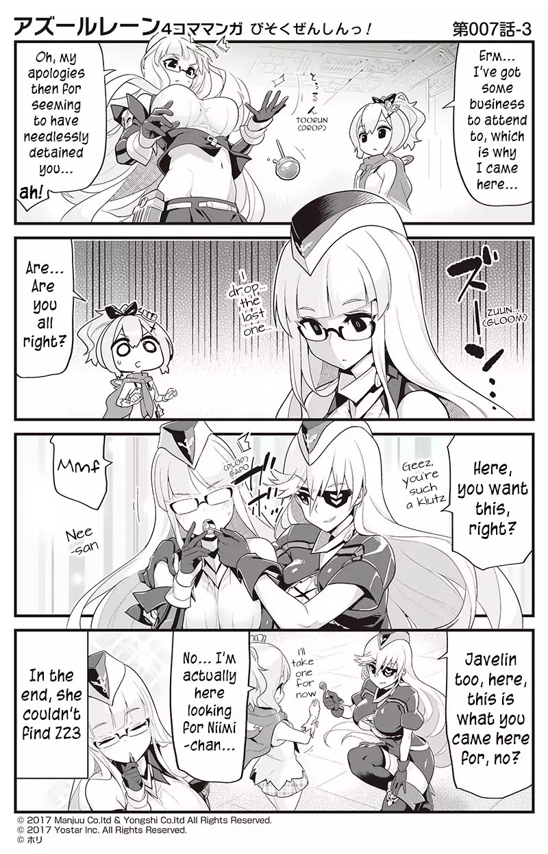 Azur Lane 4-Koma: Slow Ahead - Chapter 7