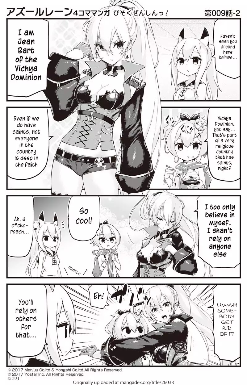 Azur Lane 4-Koma: Slow Ahead - Chapter 9