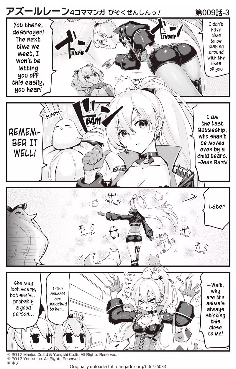 Azur Lane 4-Koma: Slow Ahead - Chapter 9