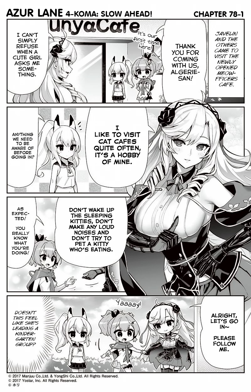 Azur Lane 4-Koma: Slow Ahead - Chapter 78