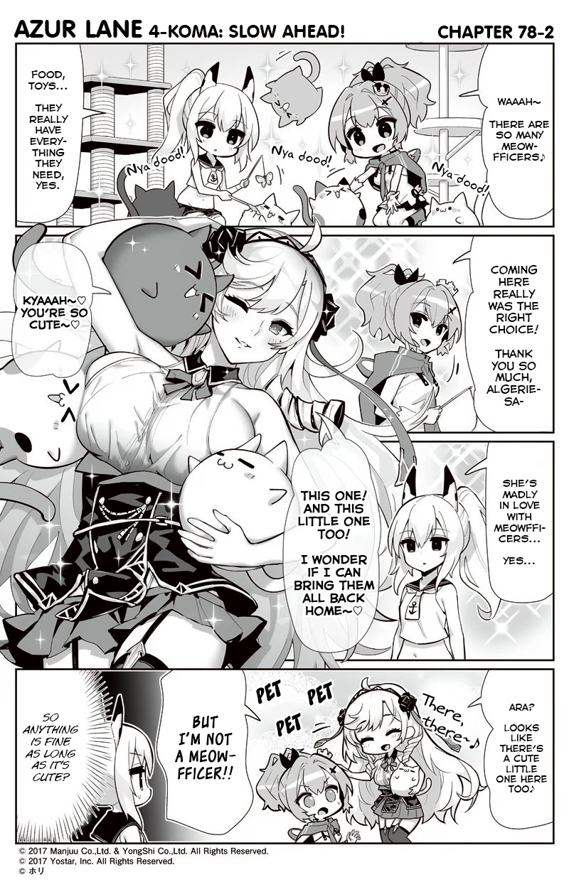 Azur Lane 4-Koma: Slow Ahead - Chapter 78