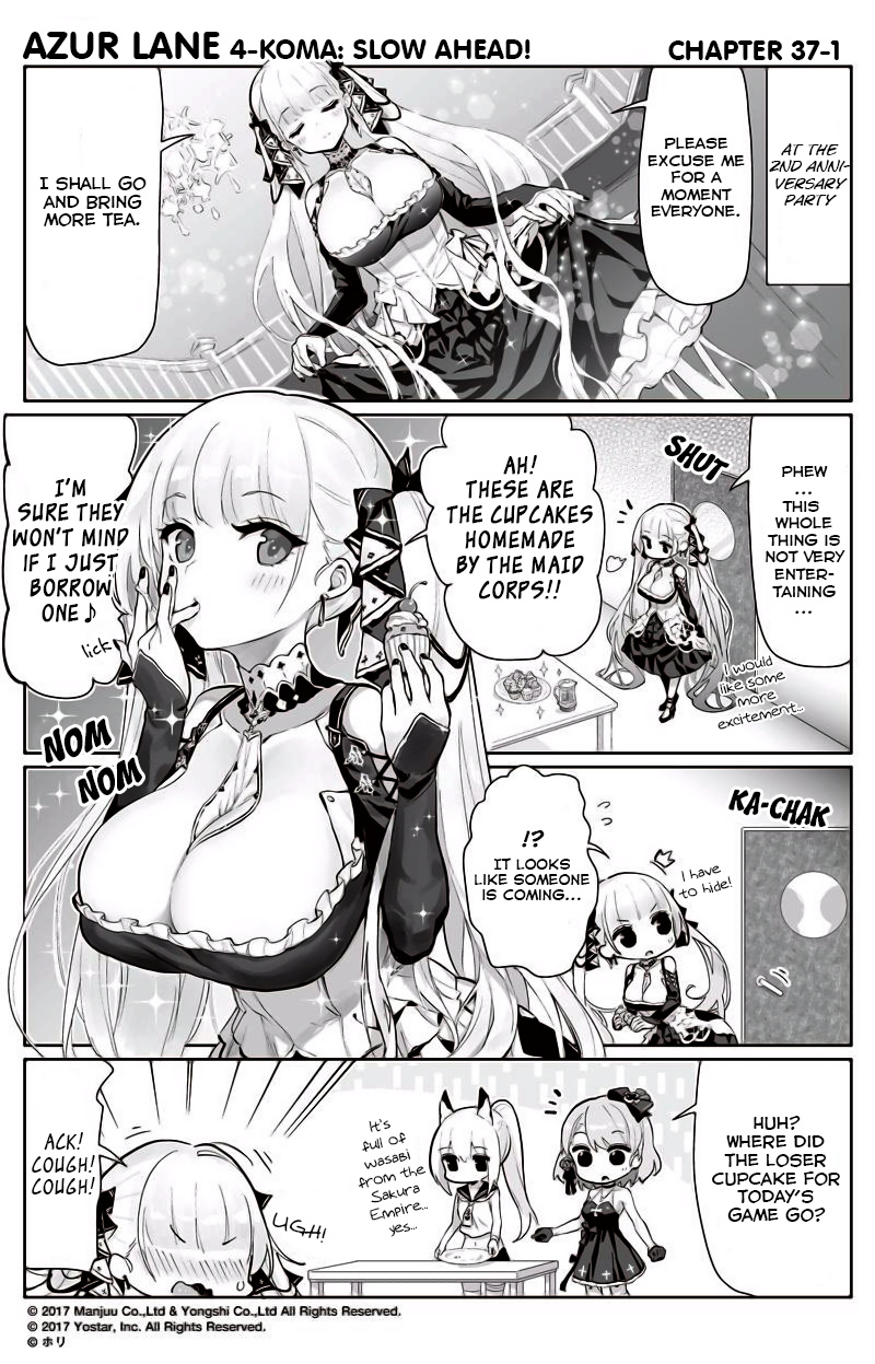 Azur Lane 4-Koma: Slow Ahead - Chapter 37