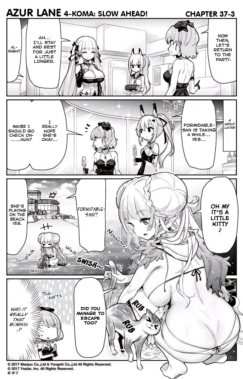 Azur Lane 4-Koma: Slow Ahead - Chapter 37