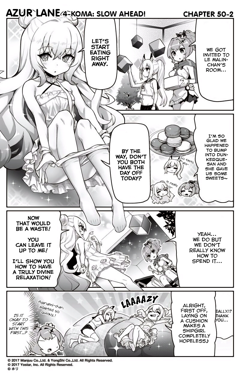 Azur Lane 4-Koma: Slow Ahead - Chapter 50