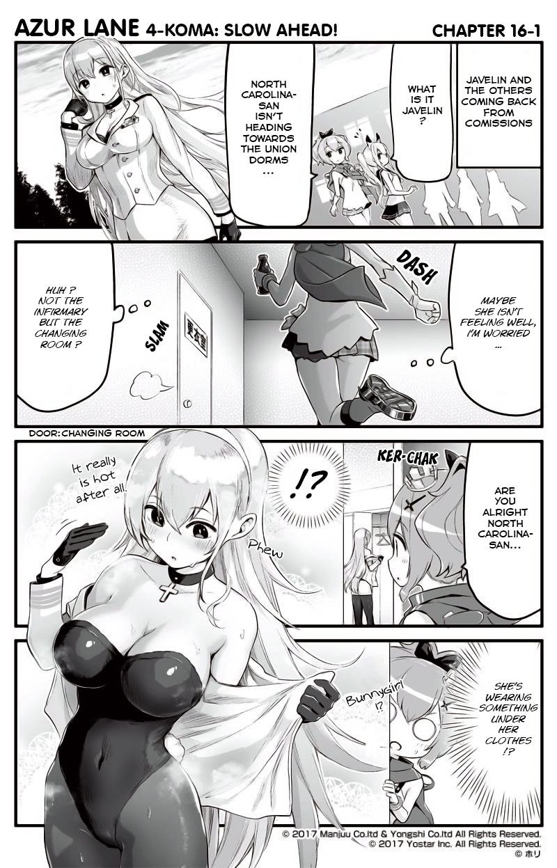 Azur Lane 4-Koma: Slow Ahead - Chapter 16