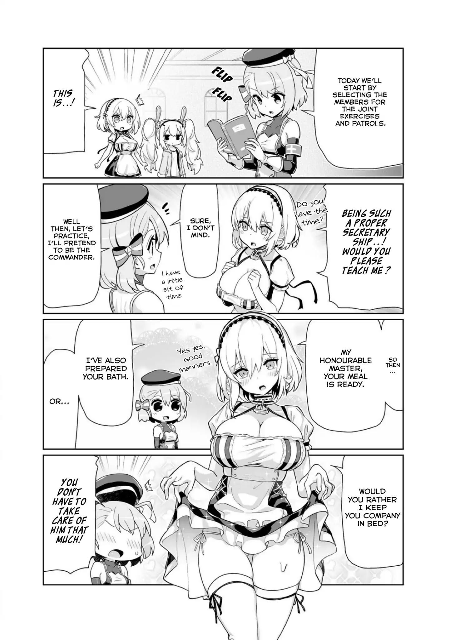 Azur Lane 4-Koma: Slow Ahead - Chapter 24.1