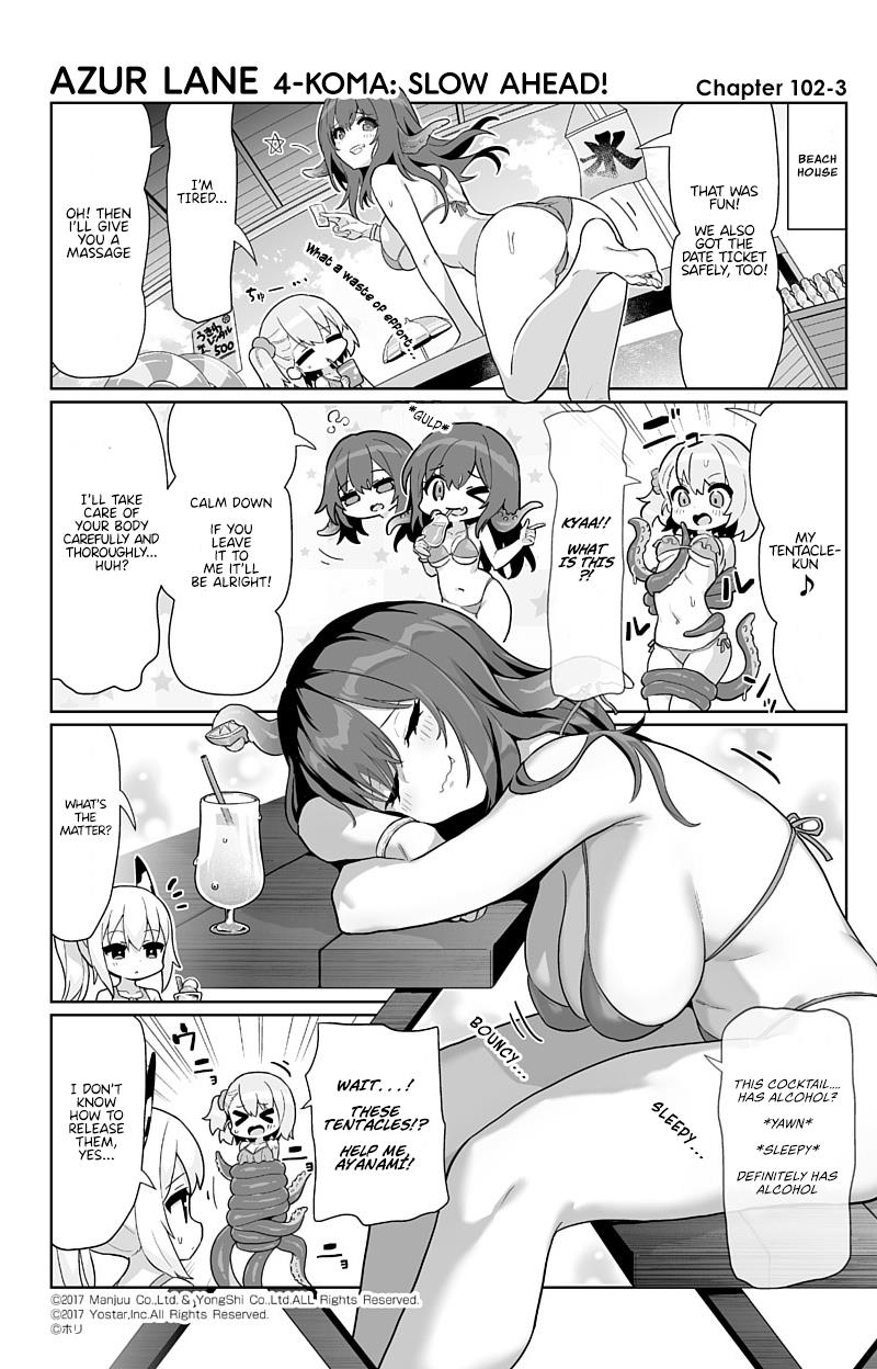 Azur Lane 4-Koma: Slow Ahead - Chapter 102: Royal Fortune