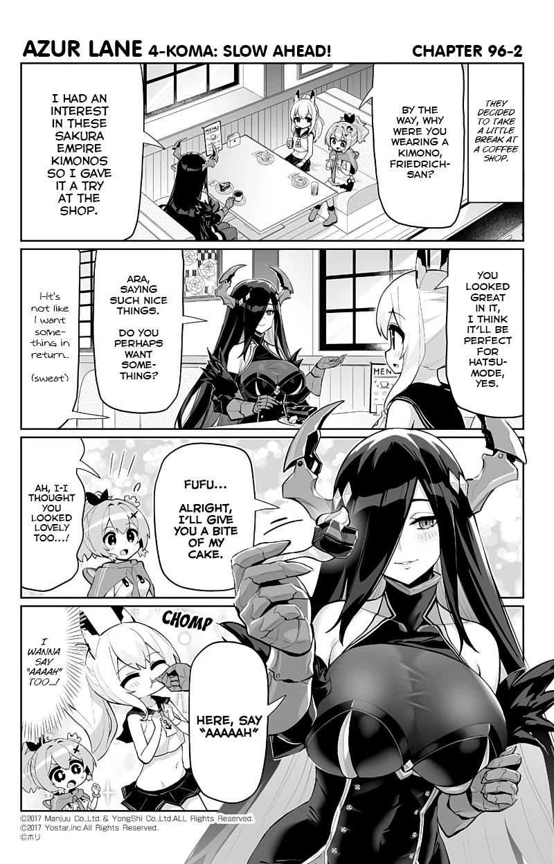 Azur Lane 4-Koma: Slow Ahead - Chapter 96