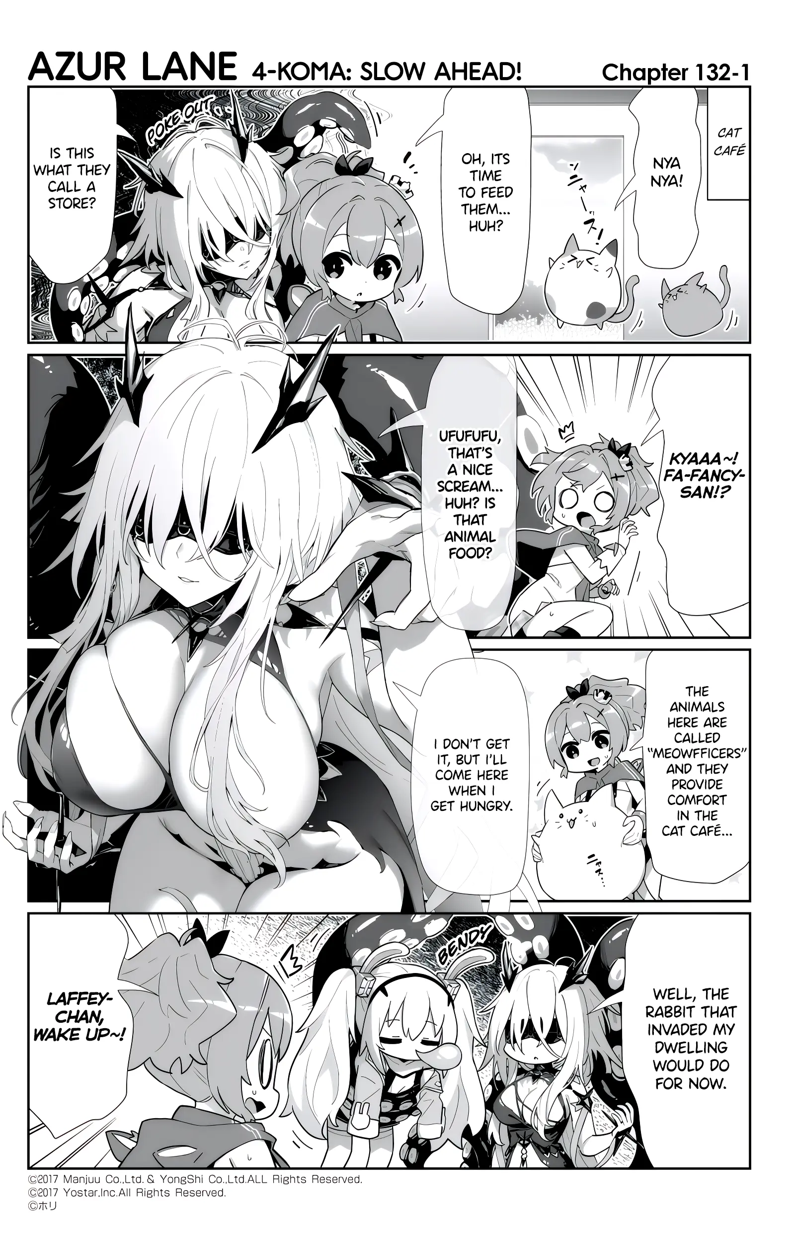 Azur Lane 4-Koma: Slow Ahead - Chapter 132: Fancy