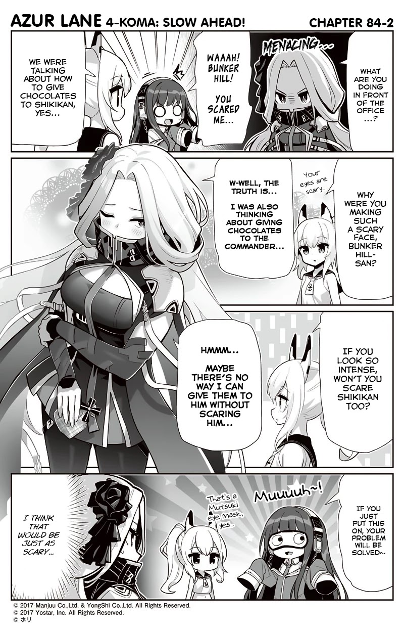 Azur Lane 4-Koma: Slow Ahead - Chapter 84