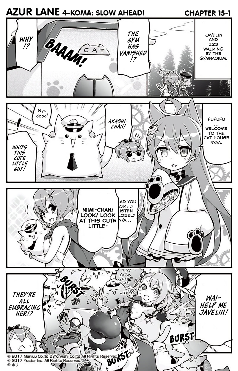 Azur Lane 4-Koma: Slow Ahead - Chapter 15