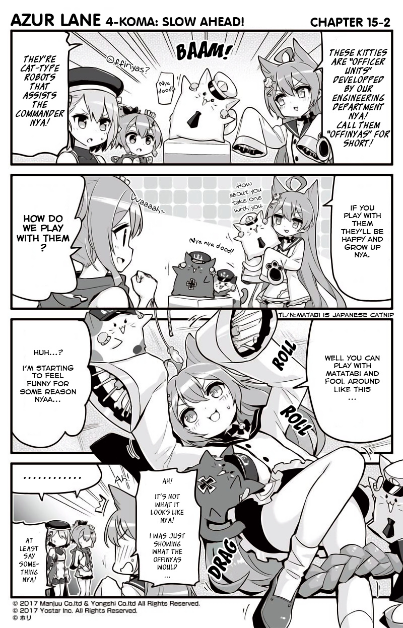 Azur Lane 4-Koma: Slow Ahead - Chapter 15