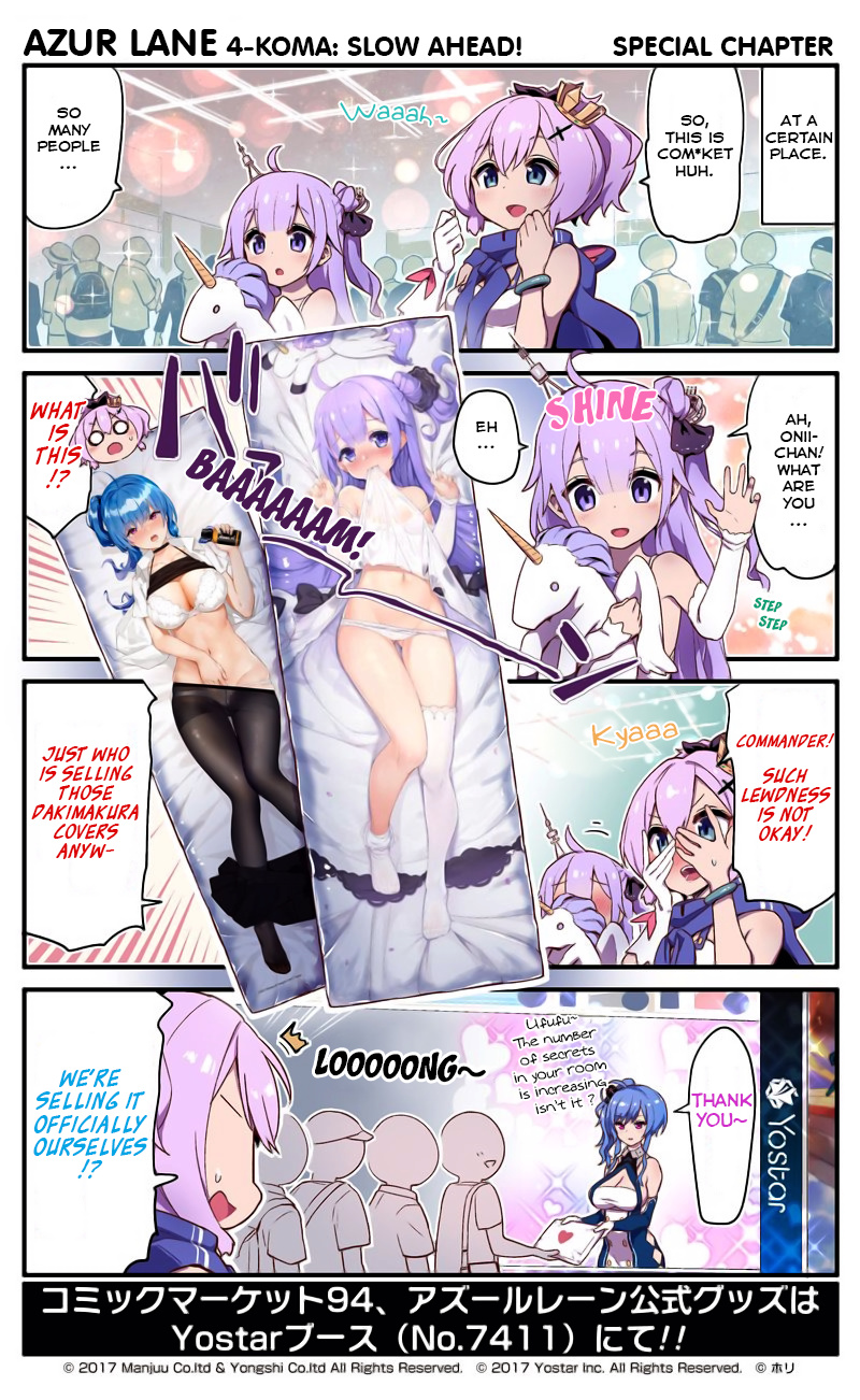 Azur Lane 4-Koma: Slow Ahead - Chapter 10.5