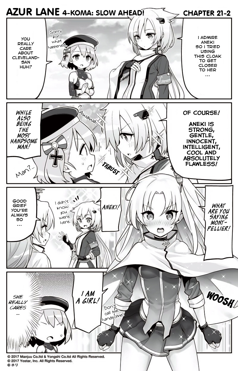 Azur Lane 4-Koma: Slow Ahead - Chapter 21