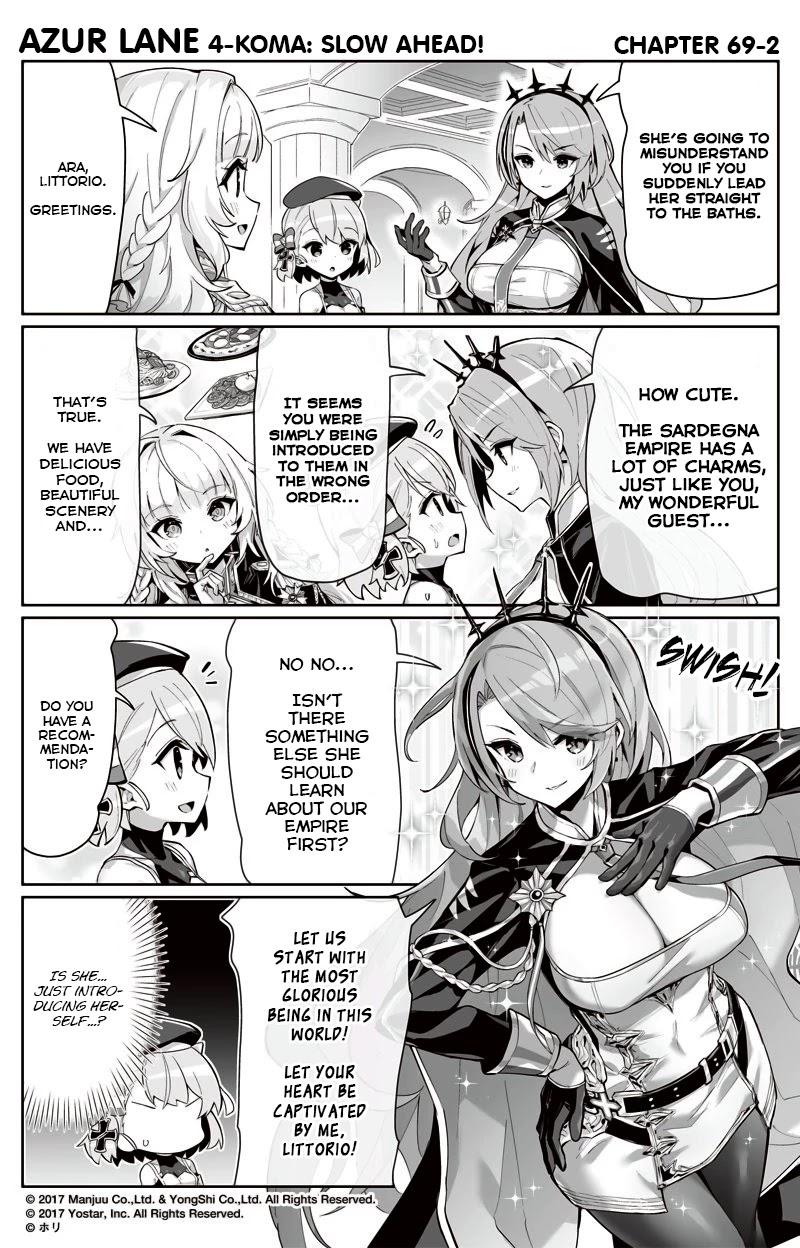 Azur Lane 4-Koma: Slow Ahead - Chapter 69