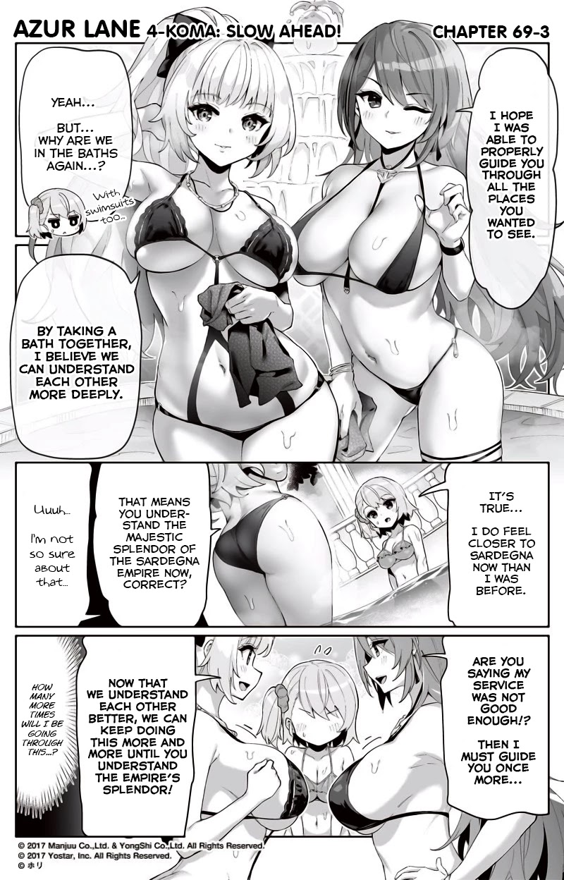 Azur Lane 4-Koma: Slow Ahead - Chapter 69