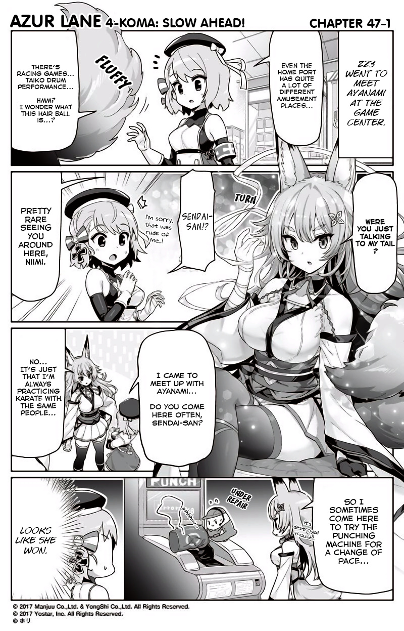 Azur Lane 4-Koma: Slow Ahead - Chapter 47