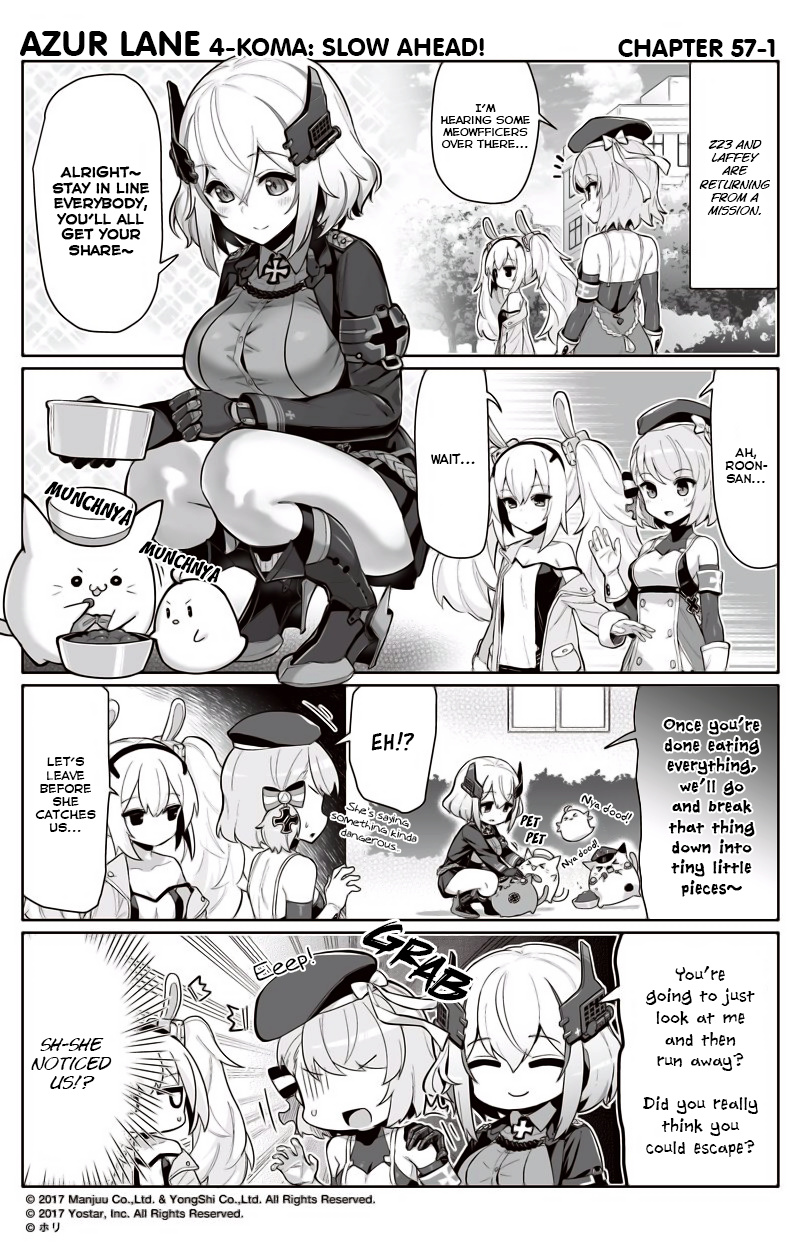 Azur Lane 4-Koma: Slow Ahead - Chapter 57