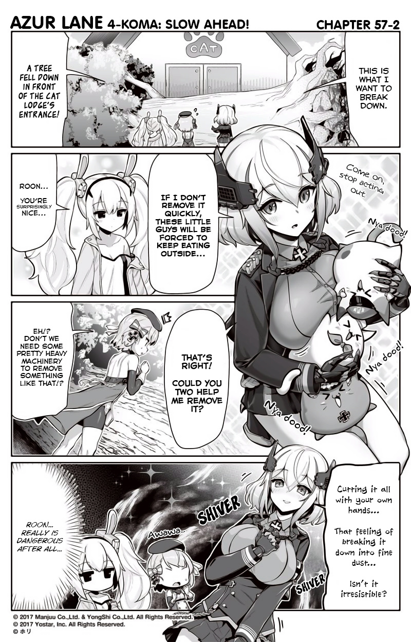 Azur Lane 4-Koma: Slow Ahead - Chapter 57