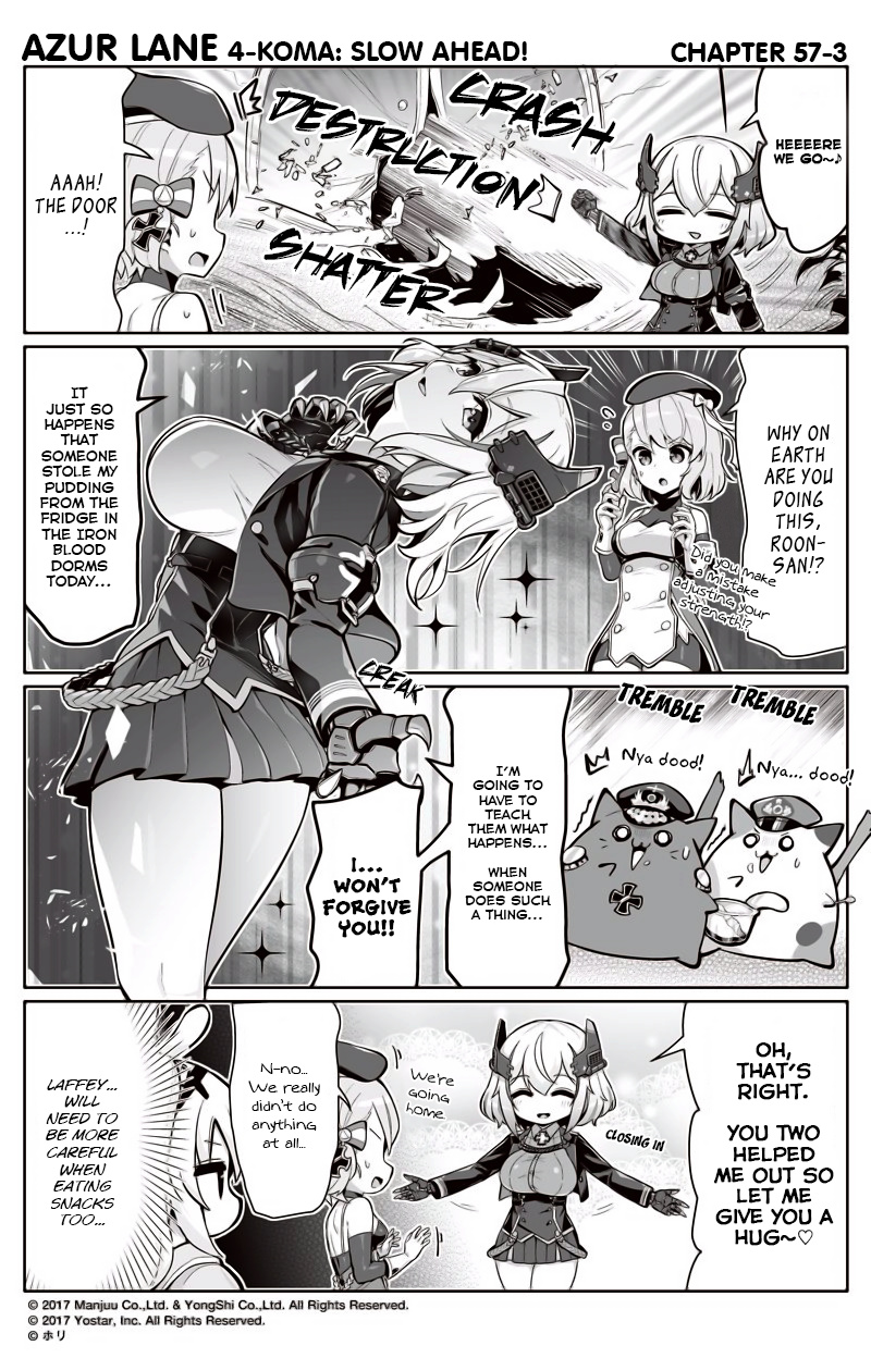 Azur Lane 4-Koma: Slow Ahead - Chapter 57