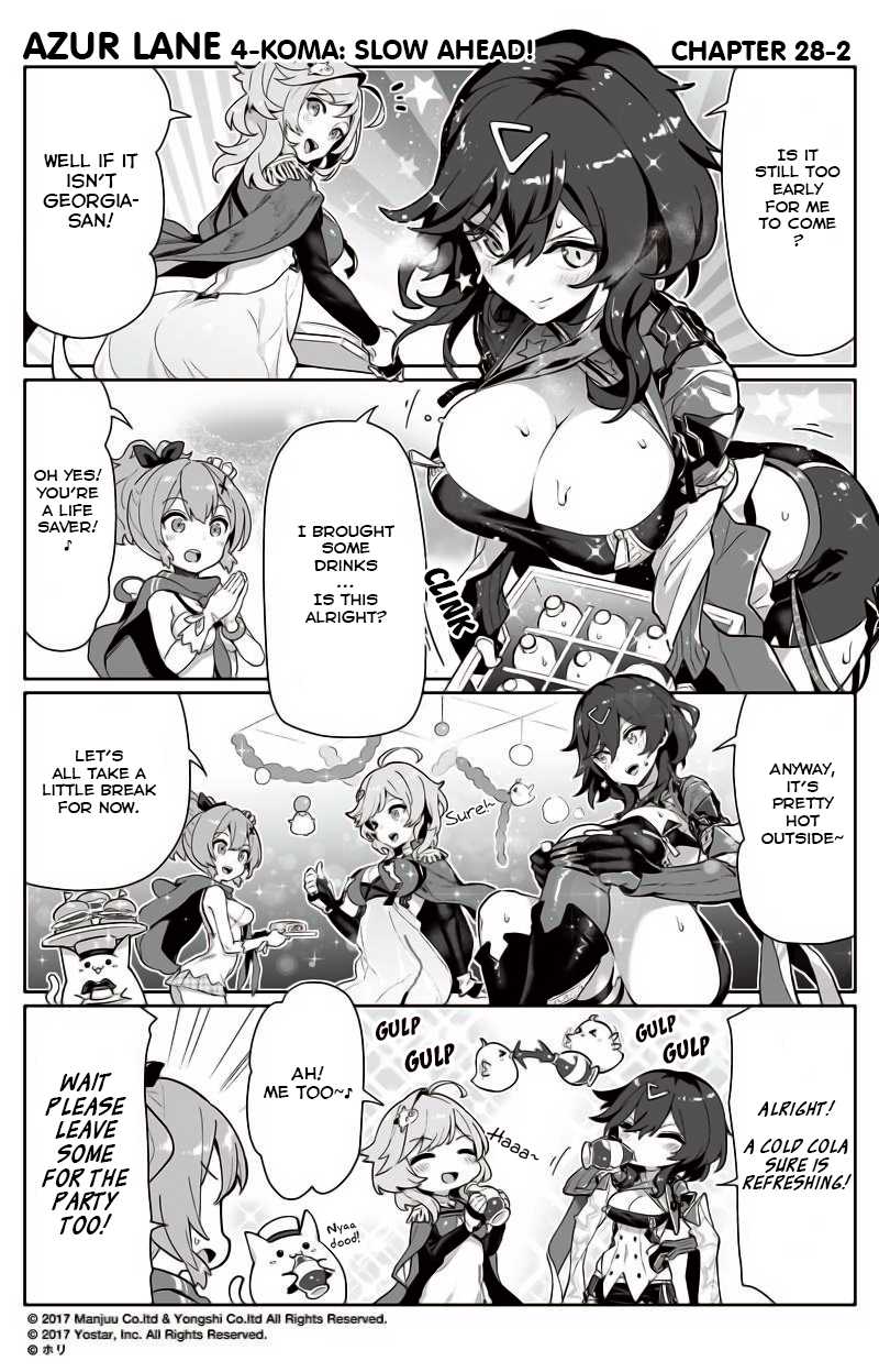 Azur Lane 4-Koma: Slow Ahead - Chapter 28