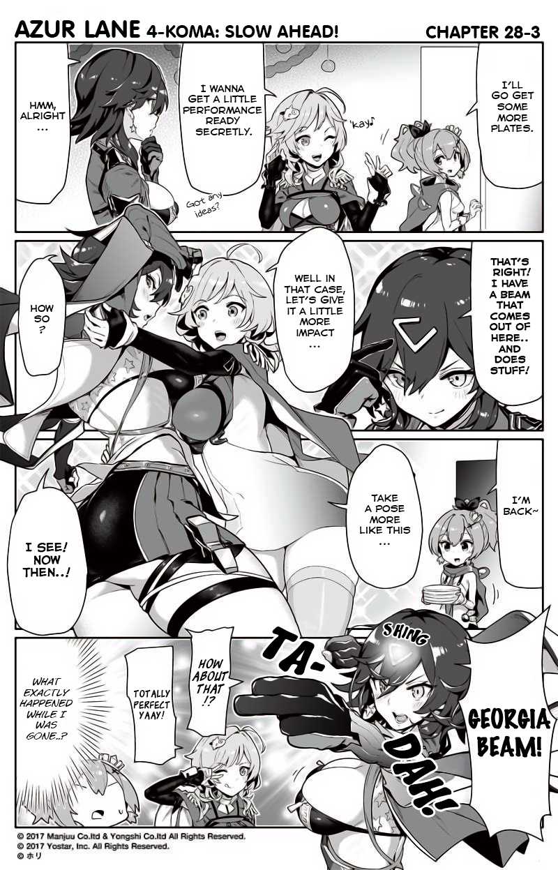 Azur Lane 4-Koma: Slow Ahead - Chapter 28