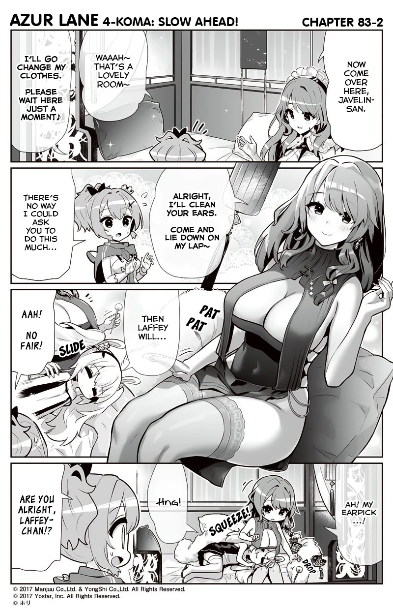 Azur Lane 4-Koma: Slow Ahead - Chapter 83