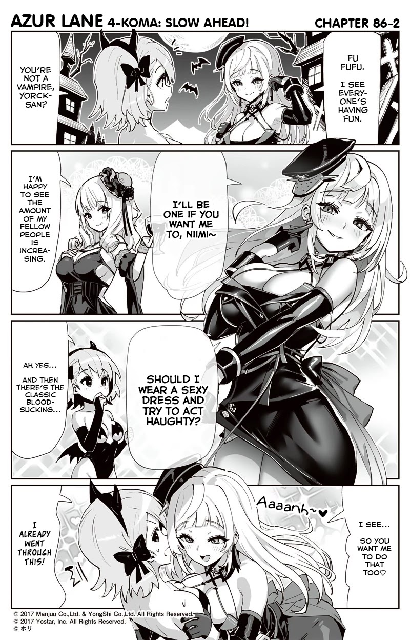 Azur Lane 4-Koma: Slow Ahead - Chapter 86