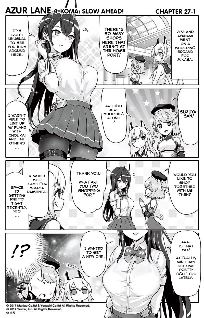 Azur Lane 4-Koma: Slow Ahead - Chapter 27