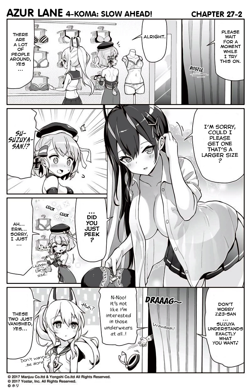 Azur Lane 4-Koma: Slow Ahead - Chapter 27