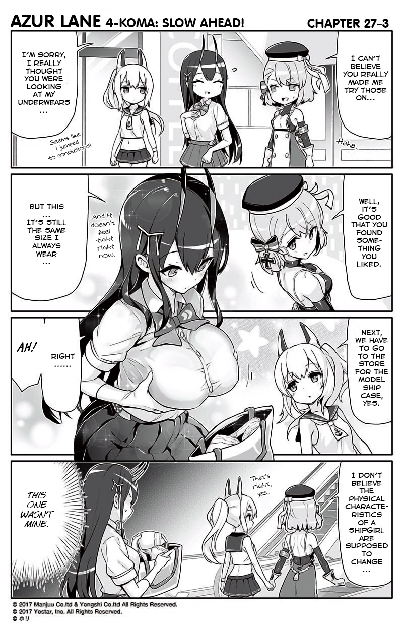 Azur Lane 4-Koma: Slow Ahead - Chapter 27