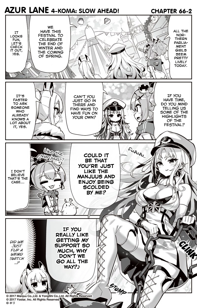 Azur Lane 4-Koma: Slow Ahead - Chapter 66