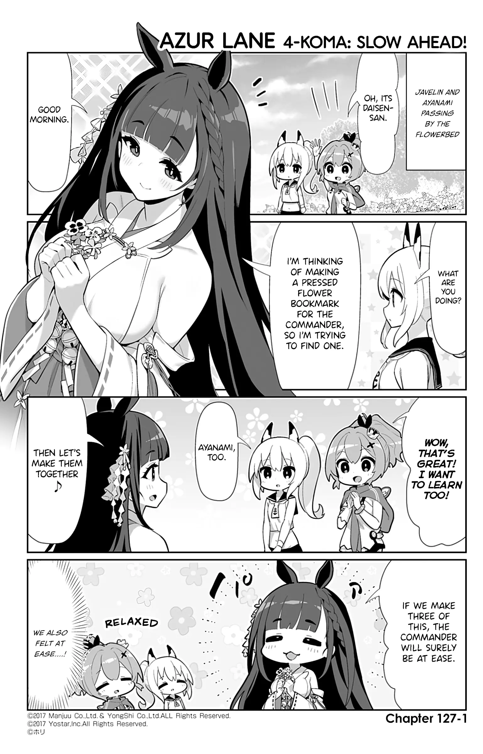 Azur Lane 4-Koma: Slow Ahead - Chapter 127: Daisen