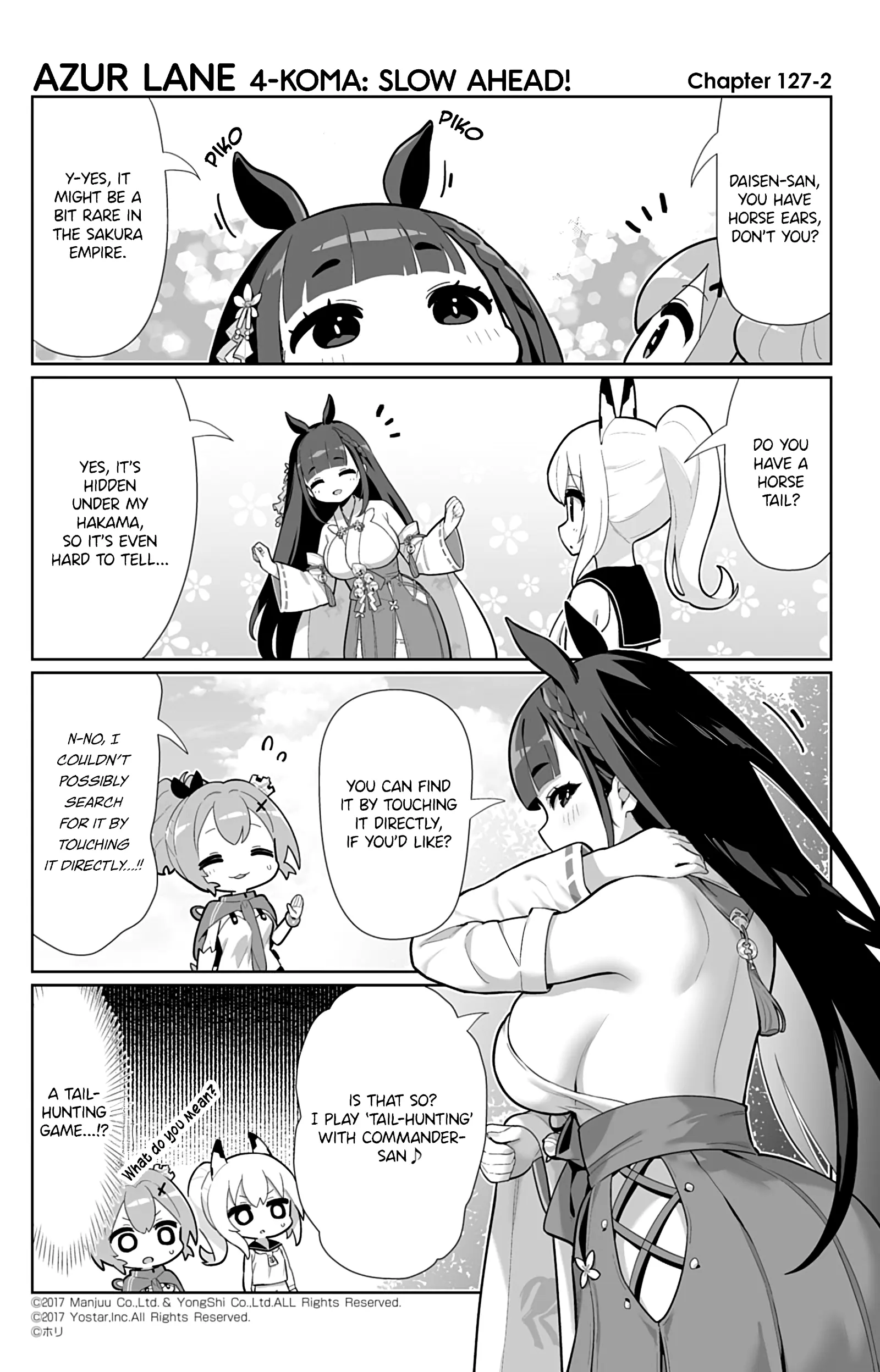 Azur Lane 4-Koma: Slow Ahead - Chapter 127: Daisen