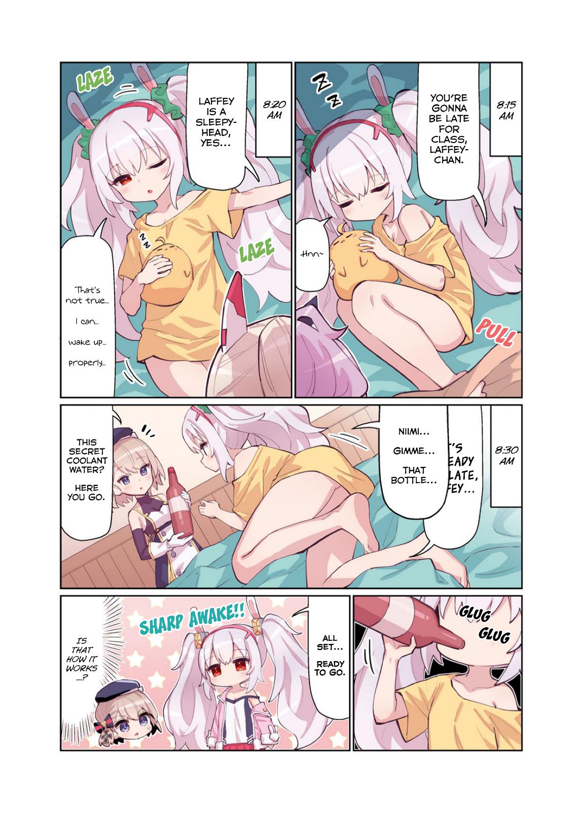 Azur Lane 4-Koma: Slow Ahead - Vol.2 Chapter 50.3: Bonus Color Page