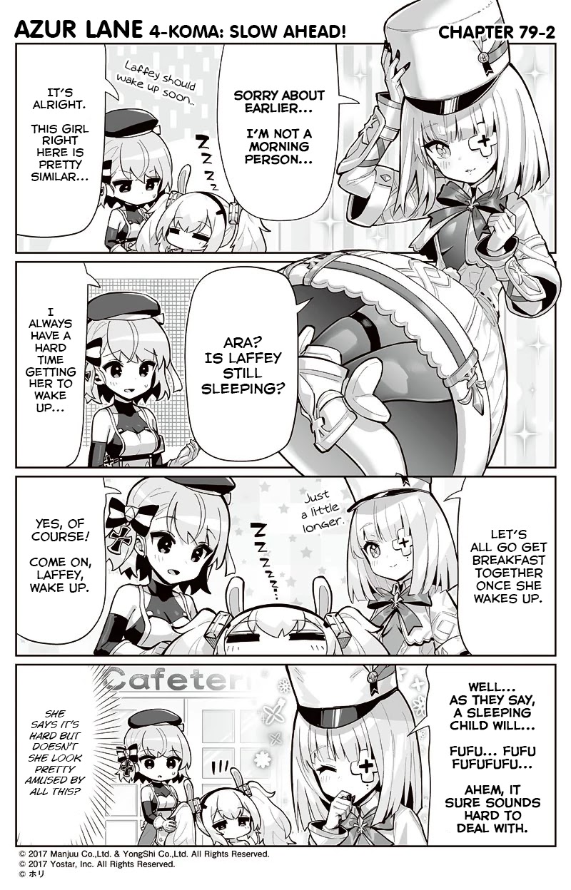 Azur Lane 4-Koma: Slow Ahead - Chapter 79